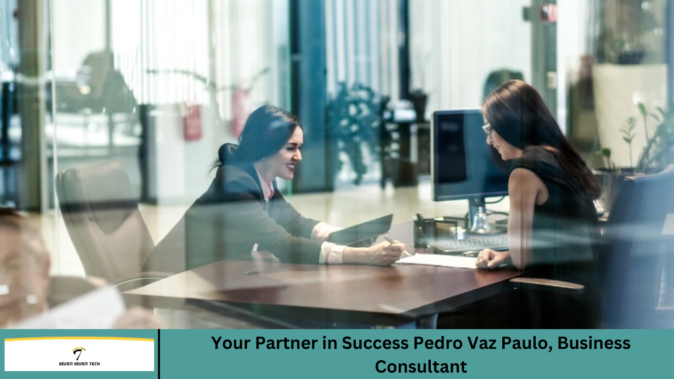Your Partner in Success Pedro Vaz Paulo, Business Consultant