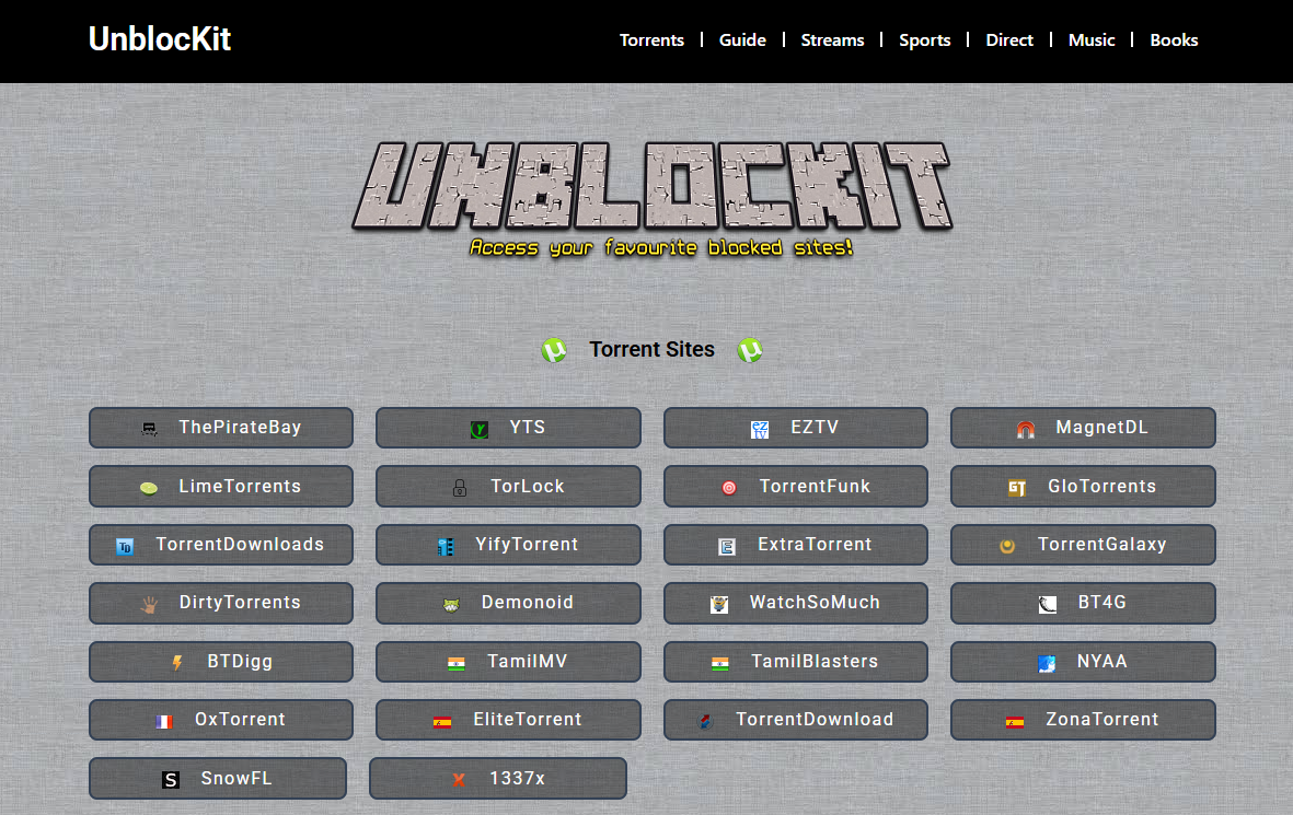 Unblockit