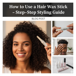 How to Use a Hair Wax Stick – Step-by-Step Styling Guide